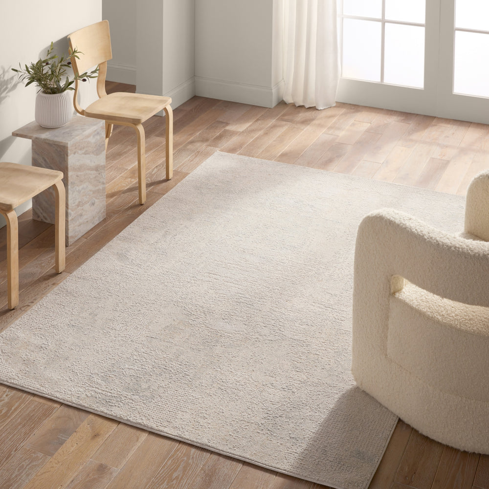 Jaipur Living Thalia Brochan THA05 Gray/Cream Area Rug Lifestyle Image Feature