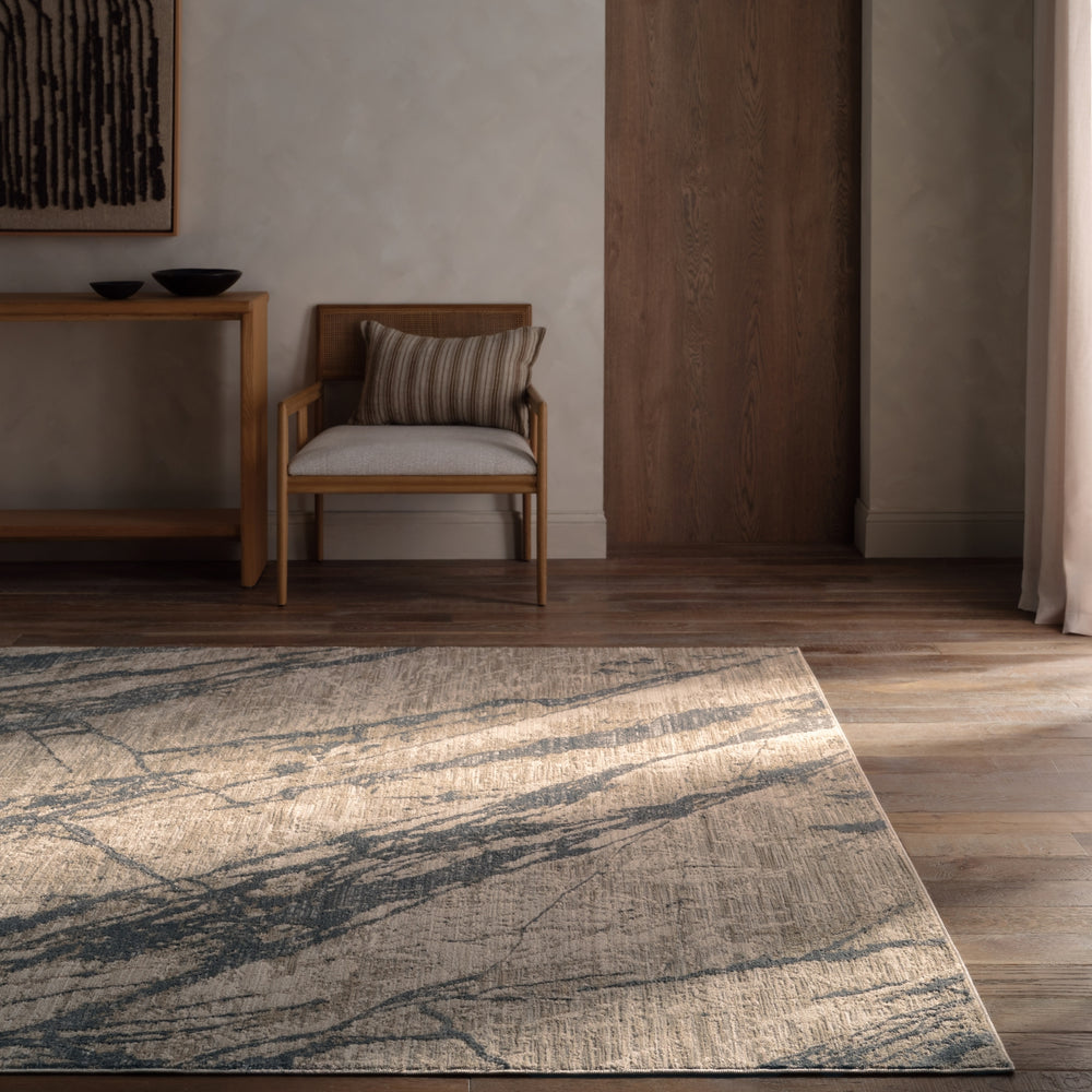 Jaipur Living Zein Ojas ZEI01 Tan/Gray Area Rug Lifestyle Image Feature