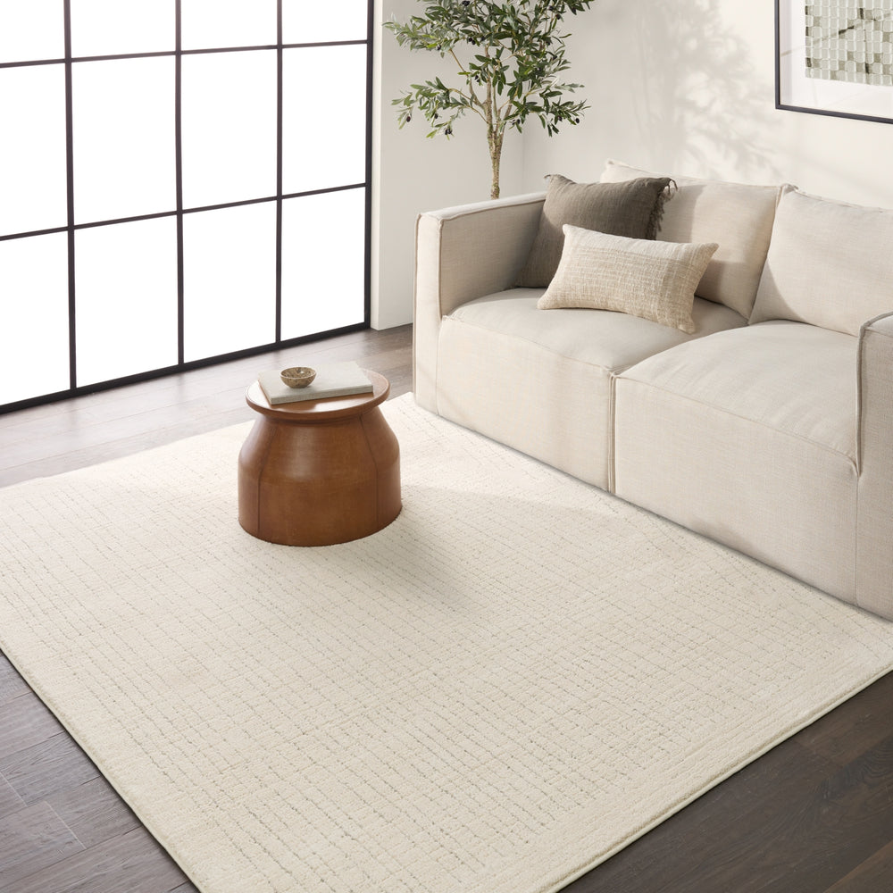 Jaipur Living Ziyad Withe ZIY03 Ivory/Gray Area Rug by Label J