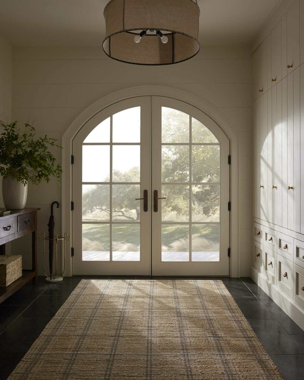 Judy JUD-02 Natural/Stone Area Rug by Chris Loves Julia X Loloi Lifestyle Image Feature