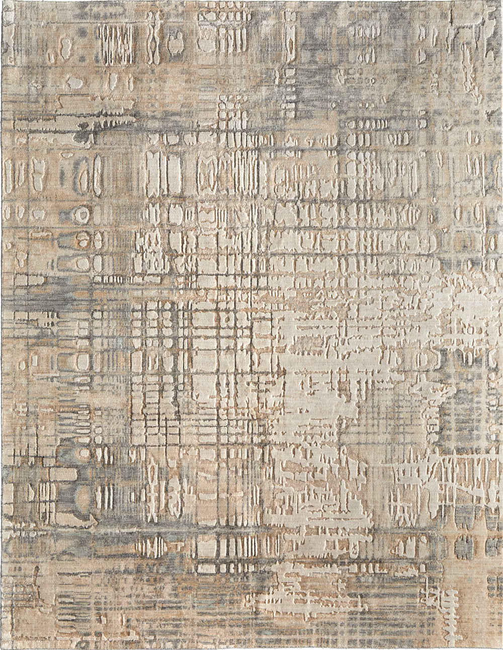 Feizy Jaxson 39PZF Ivory/Tan/Gray Area Rug