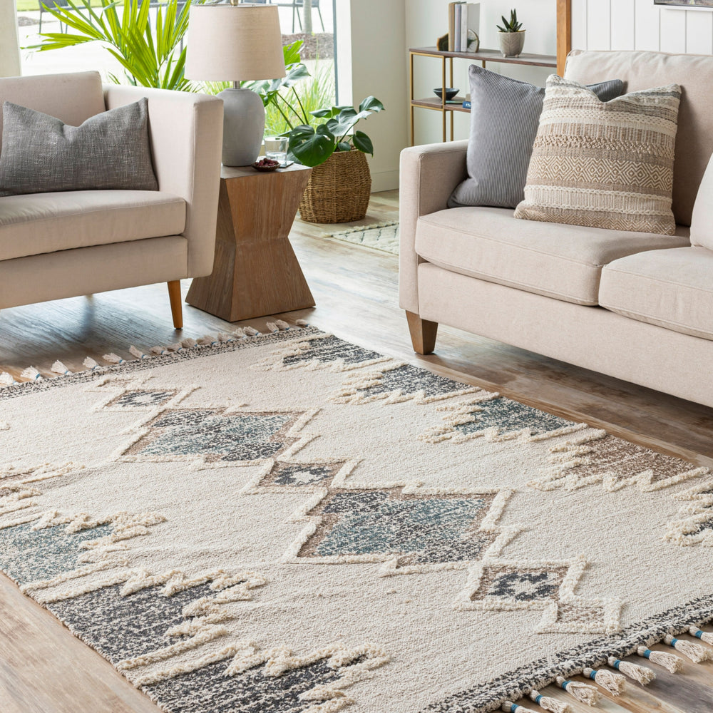 Surya Khemisset KMS-2312 Area Rug Room Scene Feature