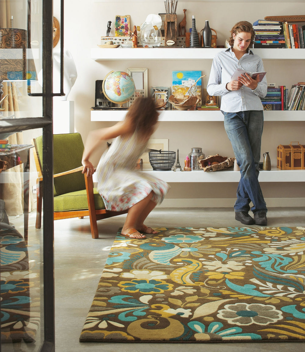 Surya Kyah KYA-9131 Area Rug Room Scene Feature