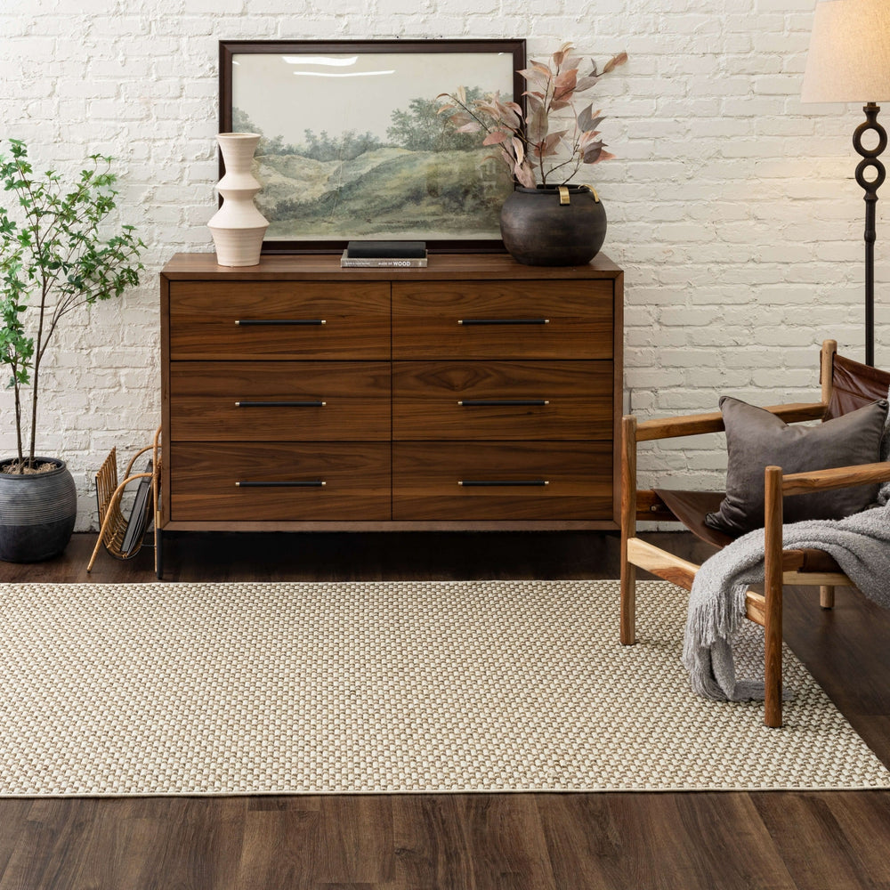 Karastan Lanai Natural Area Rug by Salt Life Room Scene Image Feature