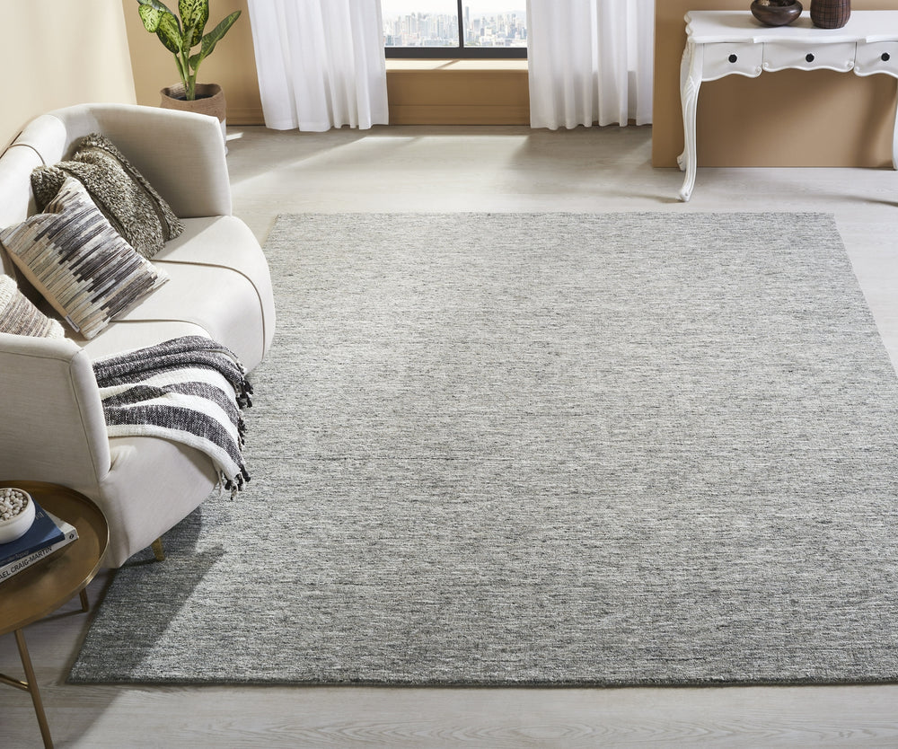 Ancient Boundaries Tides TID-1235 Grey Granite Area Rug Lifestyle Image Feature