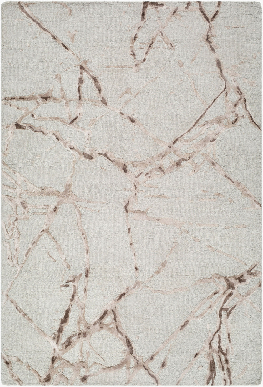 Surya Marmo MAO-2302 Ivory/Taupe/Stone Gray Area Rug