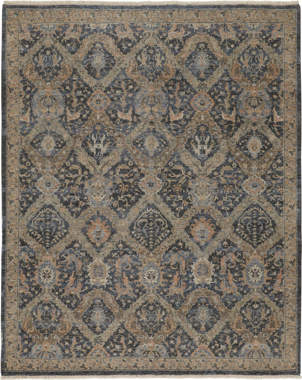Havila Fine Rugs Mughal H1815 Blue Area Rug – Incredible Rugs and Decor