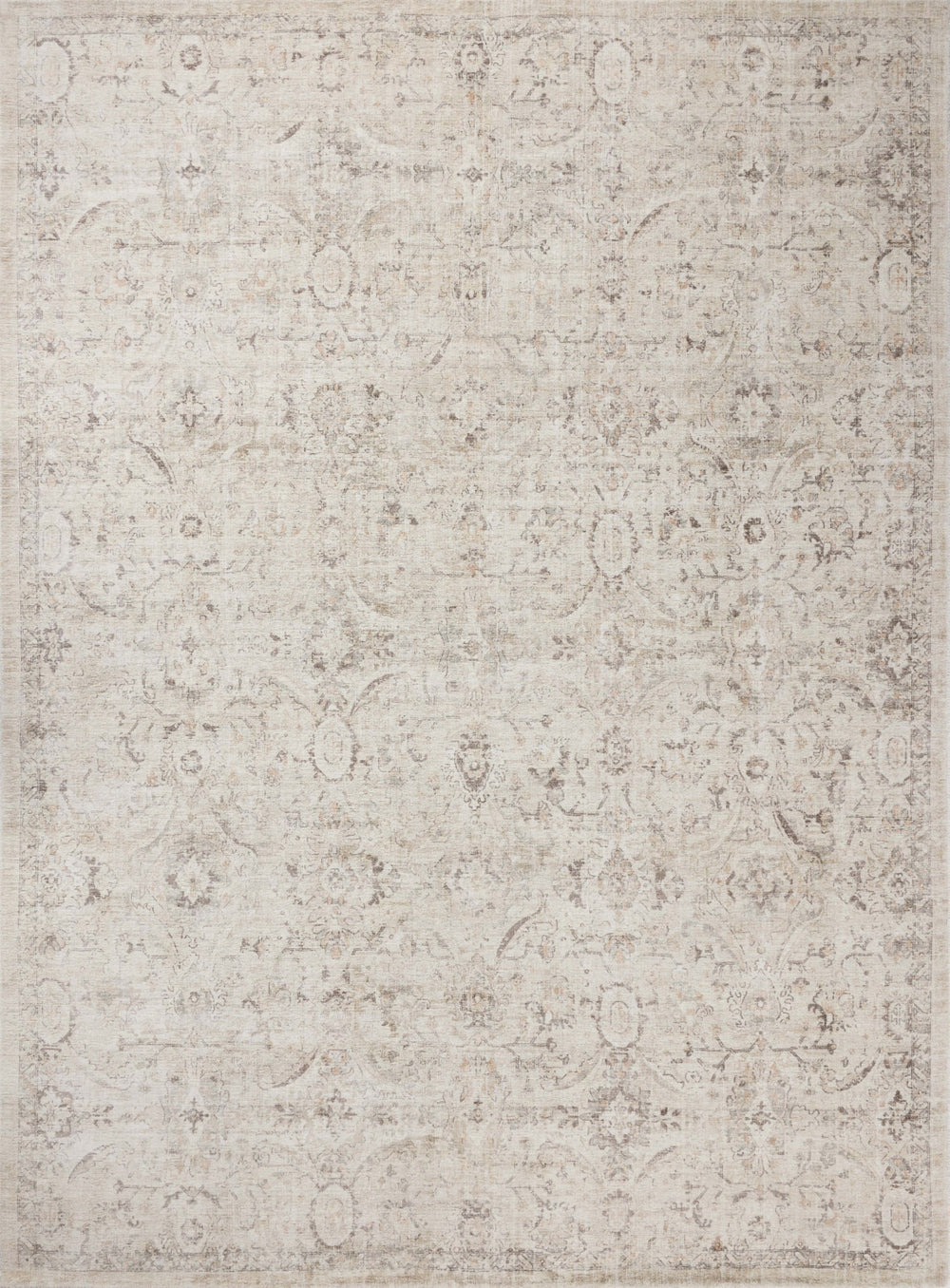 Loloi Marcella MAC-03 Cream/Pebble Area Rug