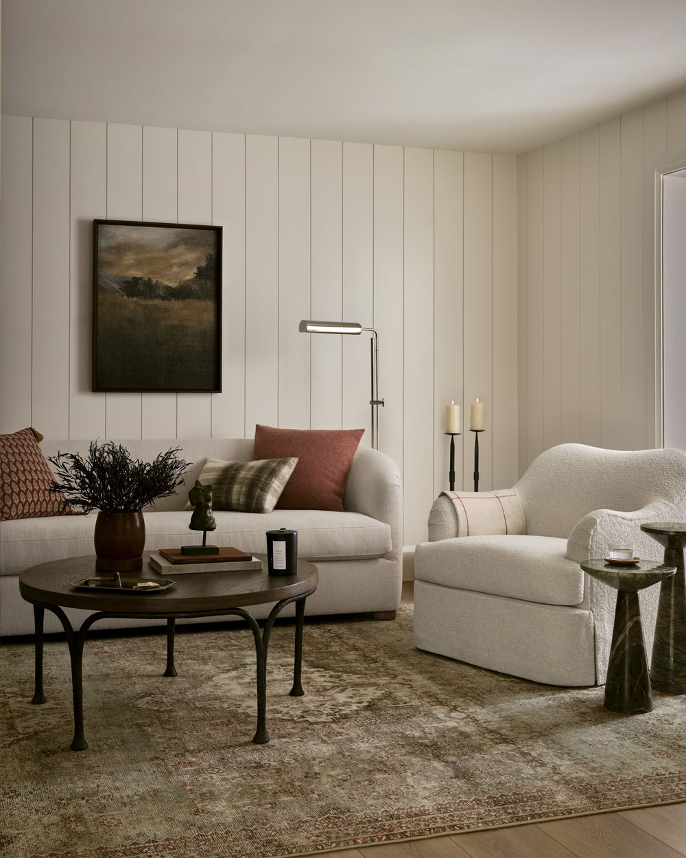 Loloi Margot MAT-09 Sage / Multi Area Rug Lifestyle Image Feature