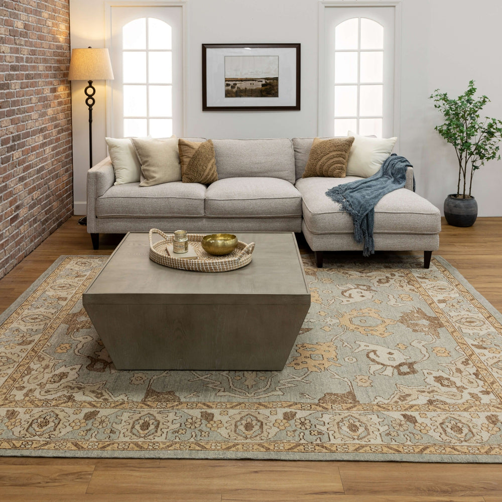 Karastan Artemisia Marguerite Blue Area Rug by Bobby Berk Lifestyle Image Feature