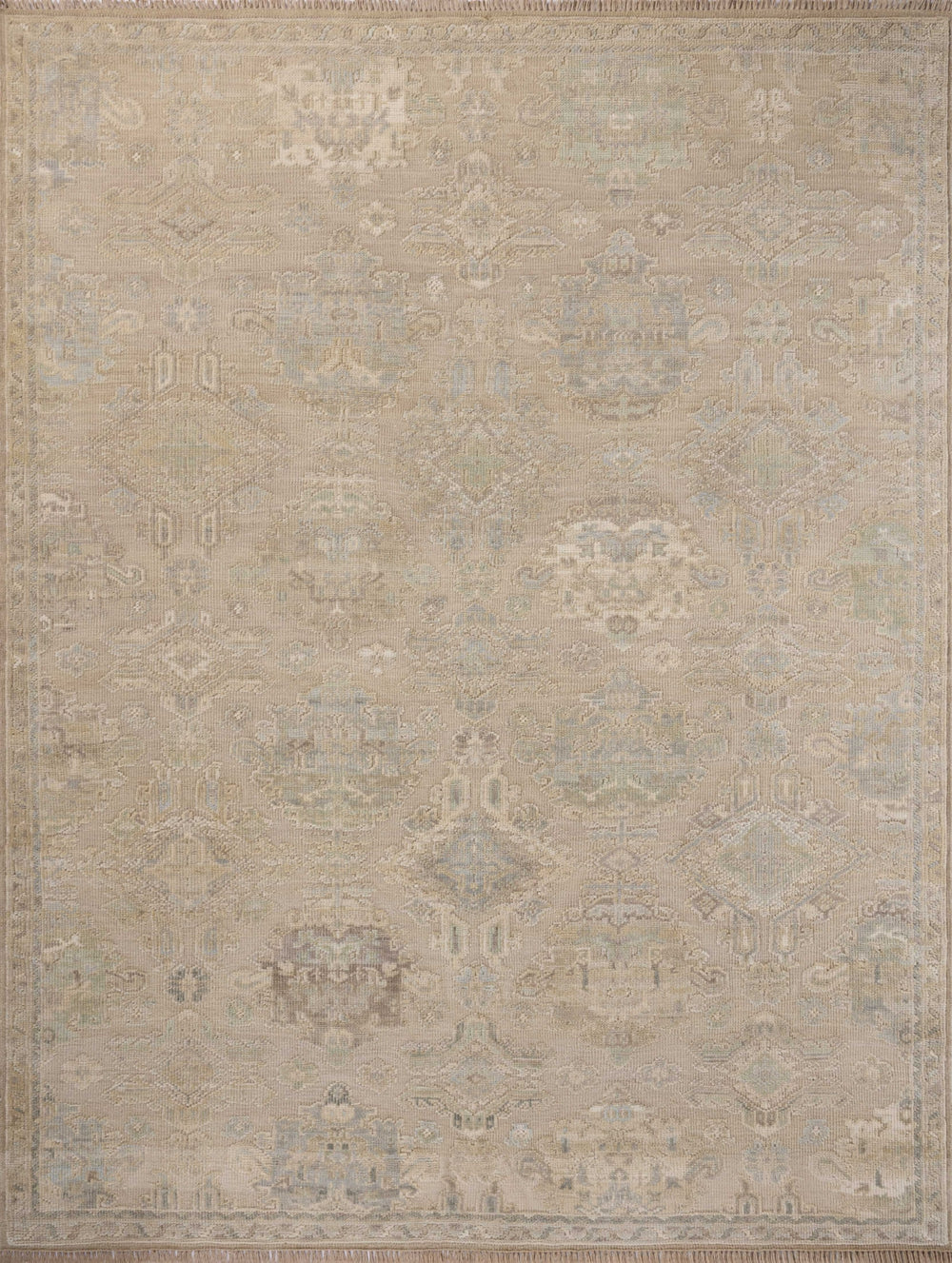 Marianne MAA-01 Taupe/Multi Area Rug by Loloi