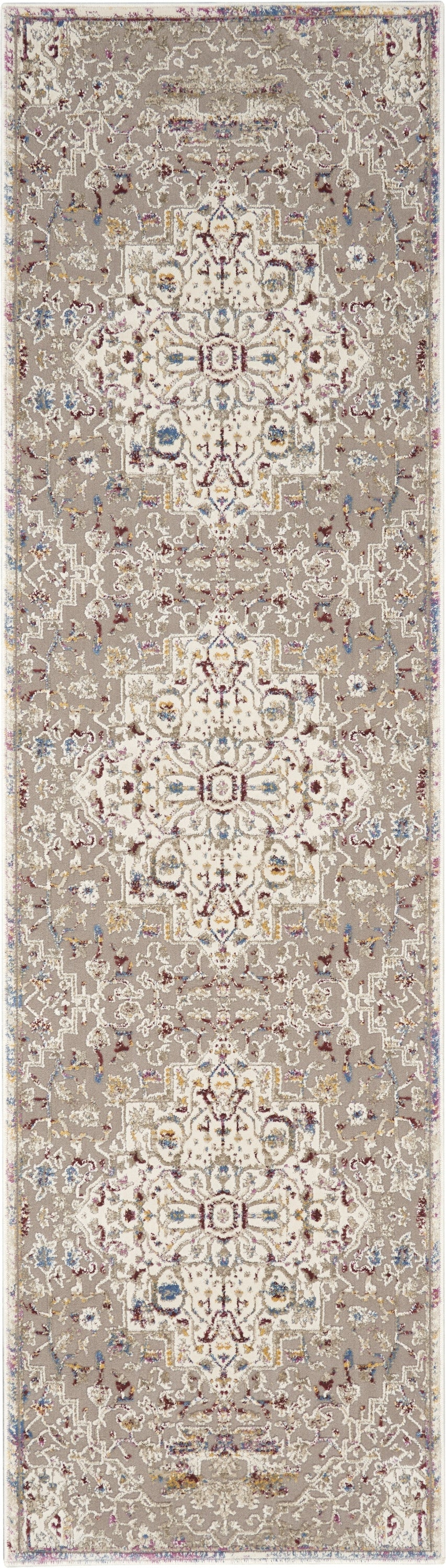 Nourison Melody MEL03 Grey Multicolor Area Rug
