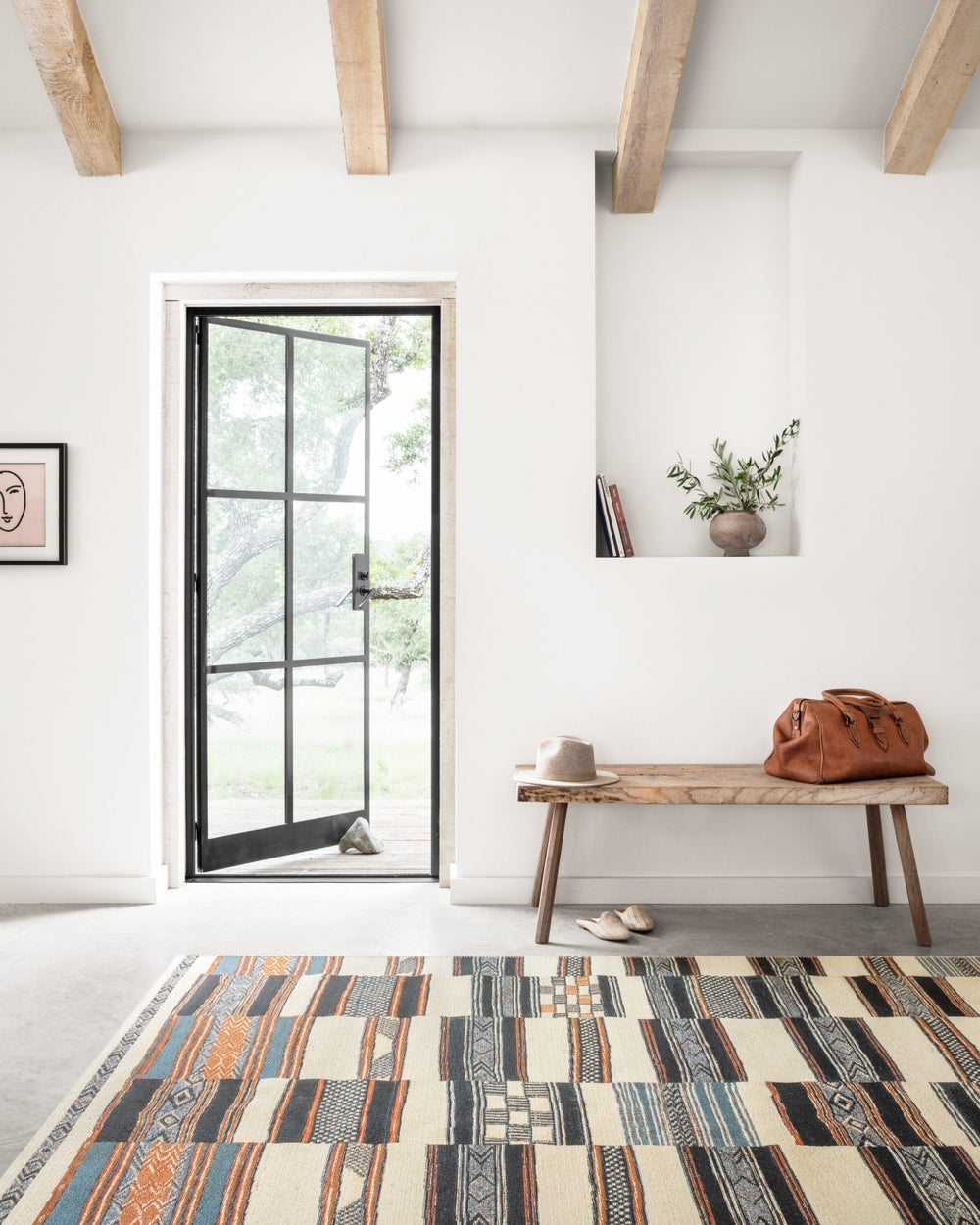 Loloi Mika MIK-04 Ivory/Multi Area Rug Lifestyle Image Feature