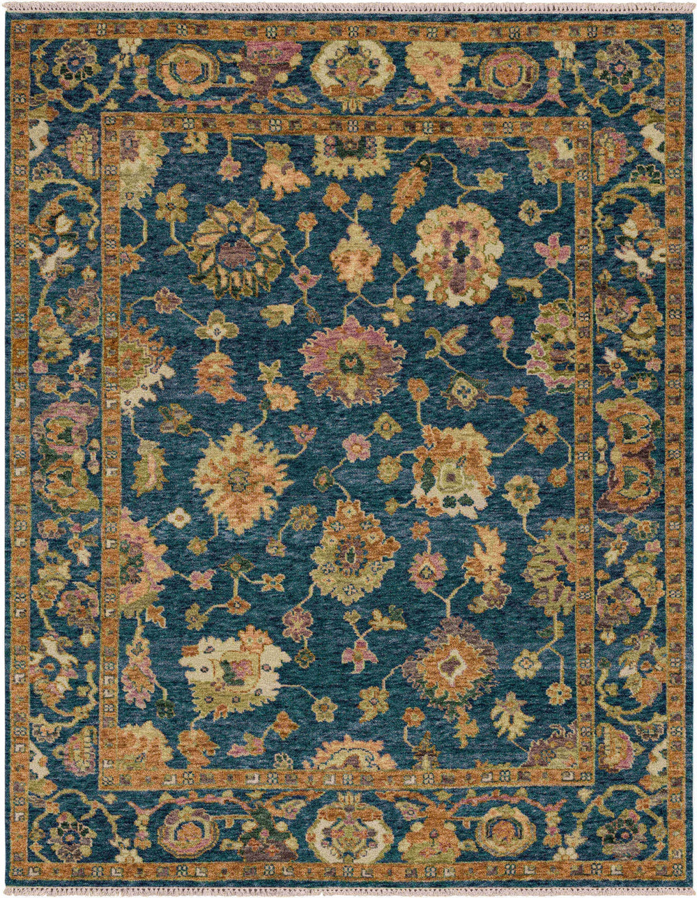 Karastan Percival Morgan Blue Area Rug