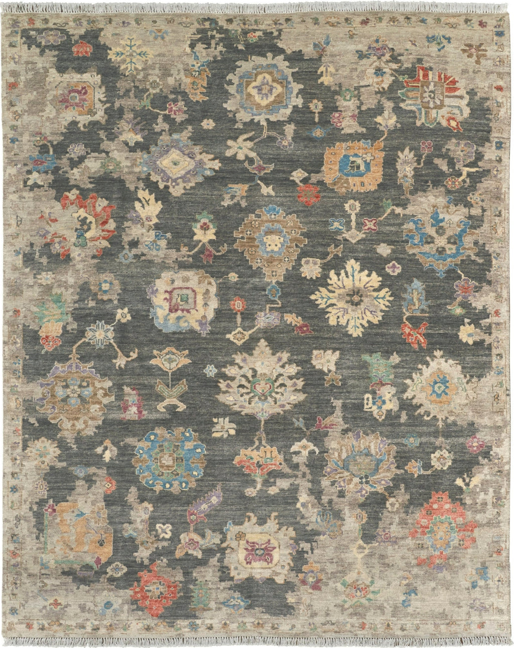 Havila Fine Rugs Neri H1894 Charcoal/Multi Area Rug – Incredible Rugs ...