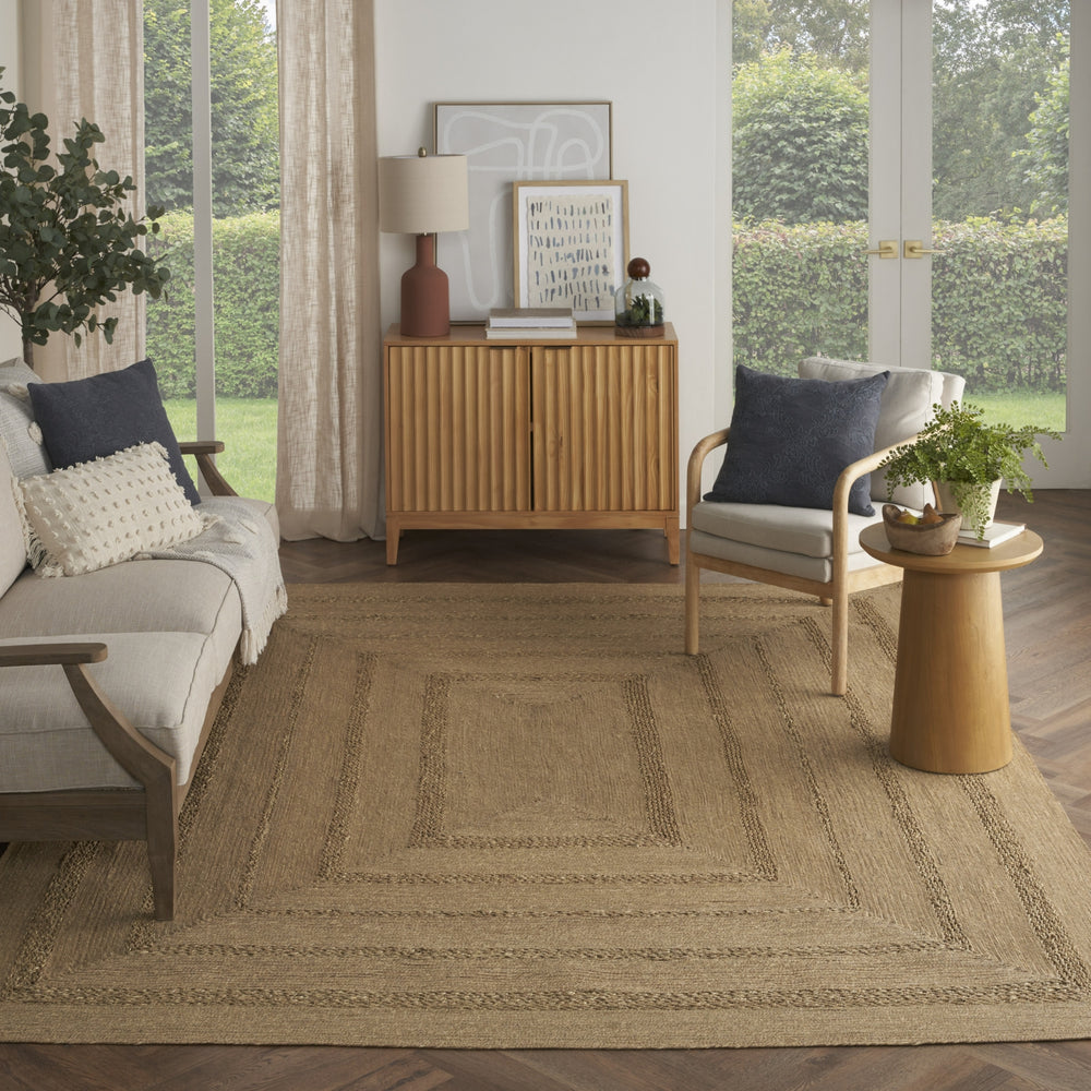 Nourison Natural Seagrass NSG01 Area Rug Room Image Feature