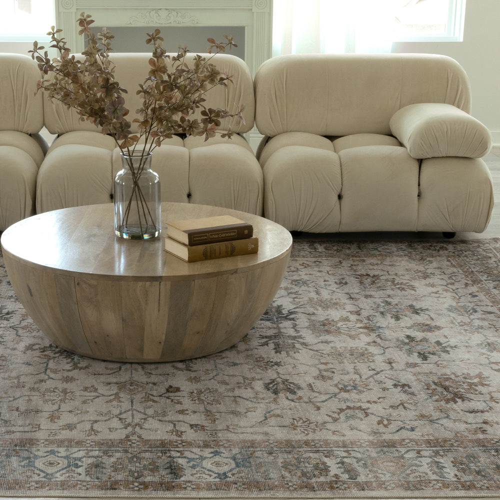 Oriental Weavers Charleston CHA10 Ivory/Multi Area Rug Lifestyle Image Feature