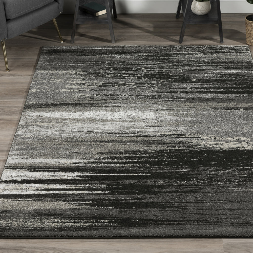 Piper Looms Platinum OSPL37 Grey Area Rug Lifestyle Image Feature
