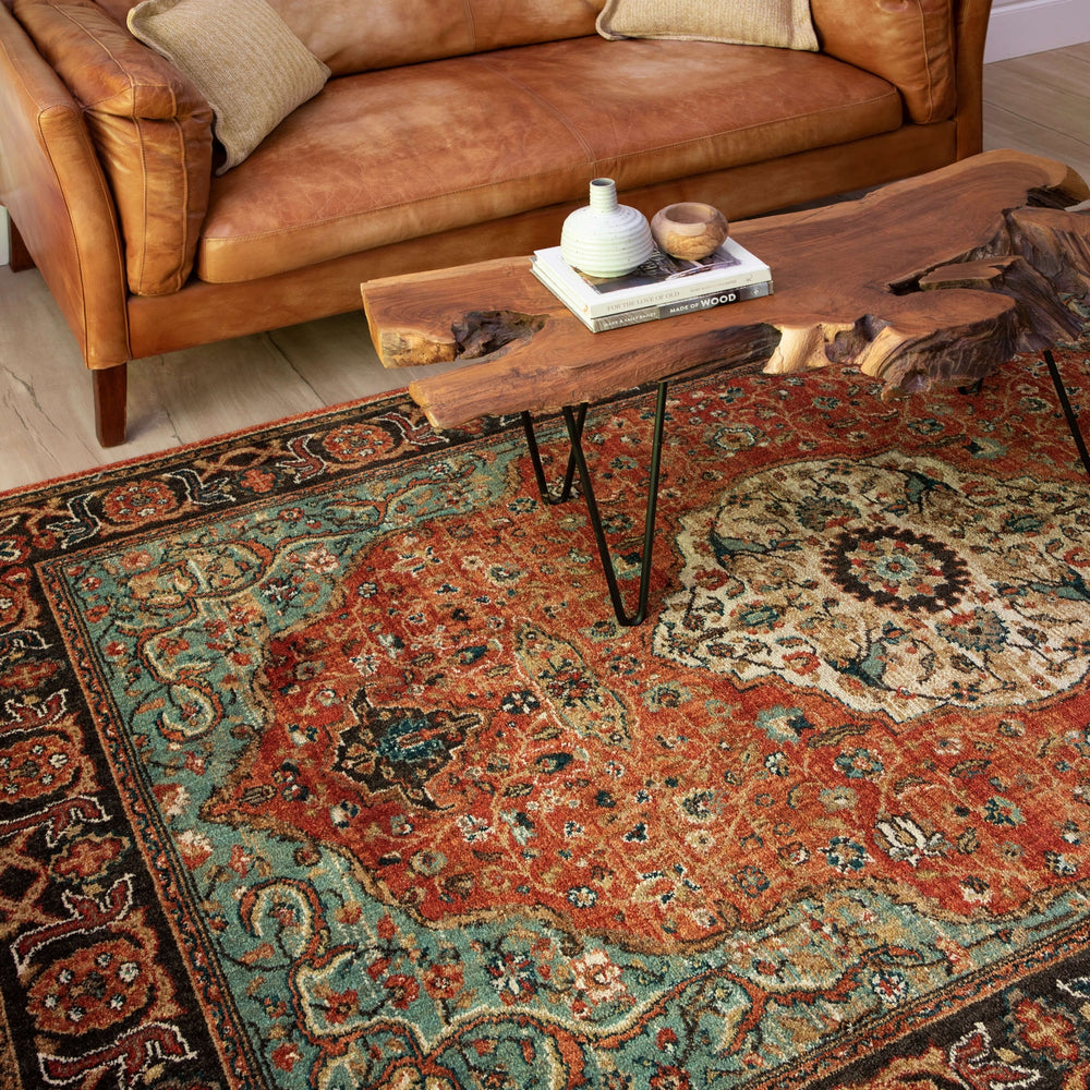 Karastan Spice Market Petra Multi Area Rug Lifestyle Image Feature