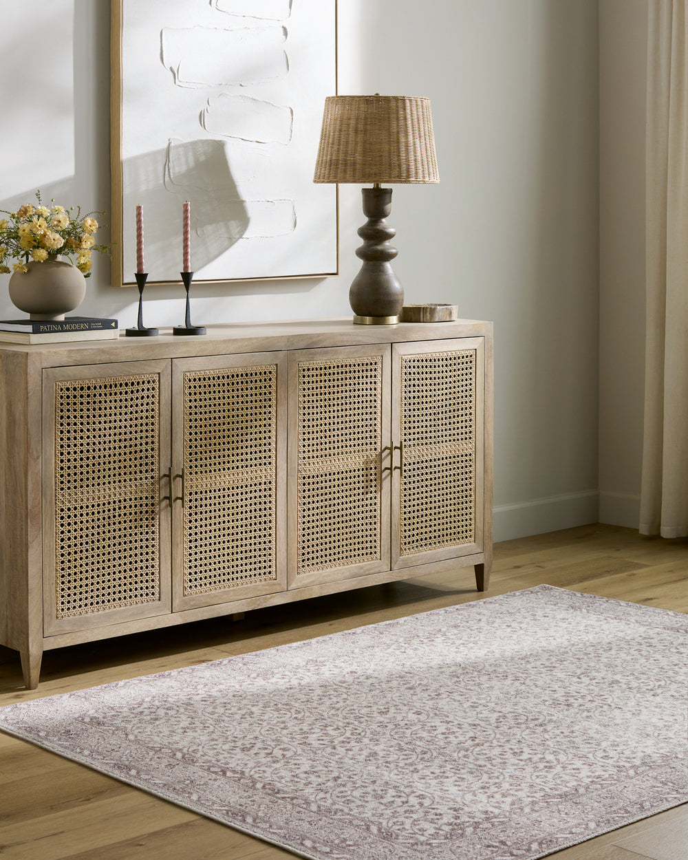 Our Pnw Home X Livabliss Spokane PNWSP-2303 Area Rug Room Scene Feature