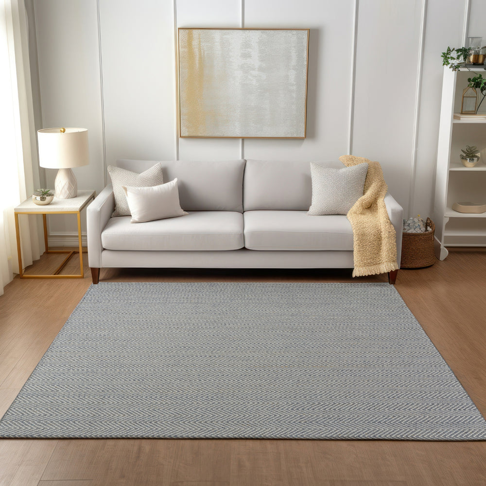 Dalyn Provo PV2 Sky Area Rug Lifestyle Image Feature