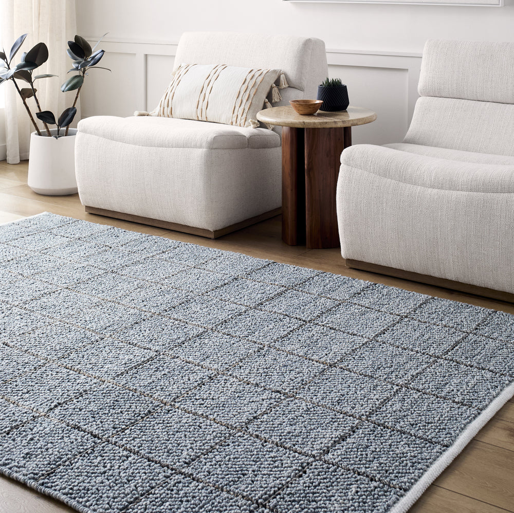 Surya Provence PVE-2302 Area Rug by 100% Recycled PET Yarn Room Scene Feature