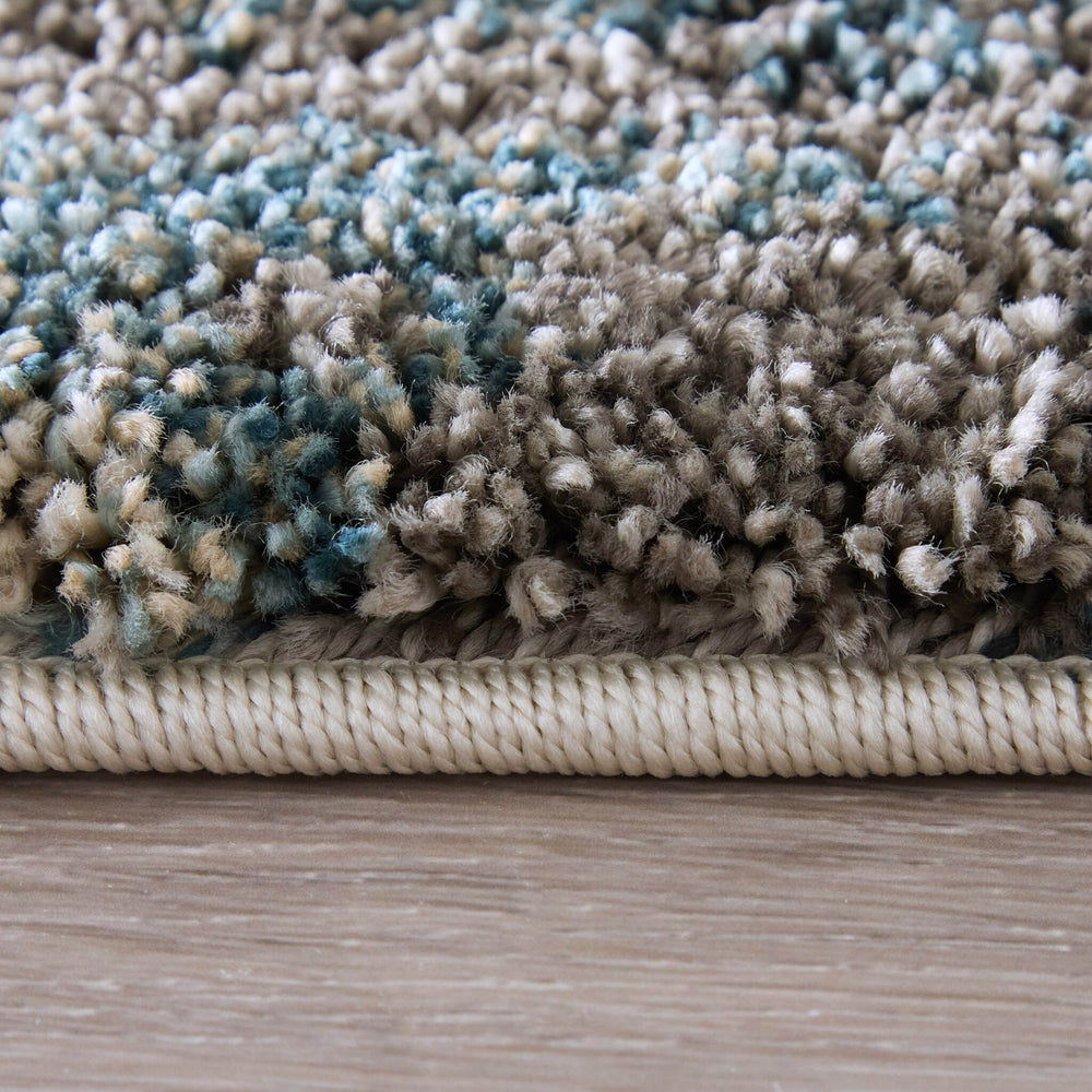 Feizy Richmond 39R6F Gray/White/Blue Area Rug Lifestyle Image Feature