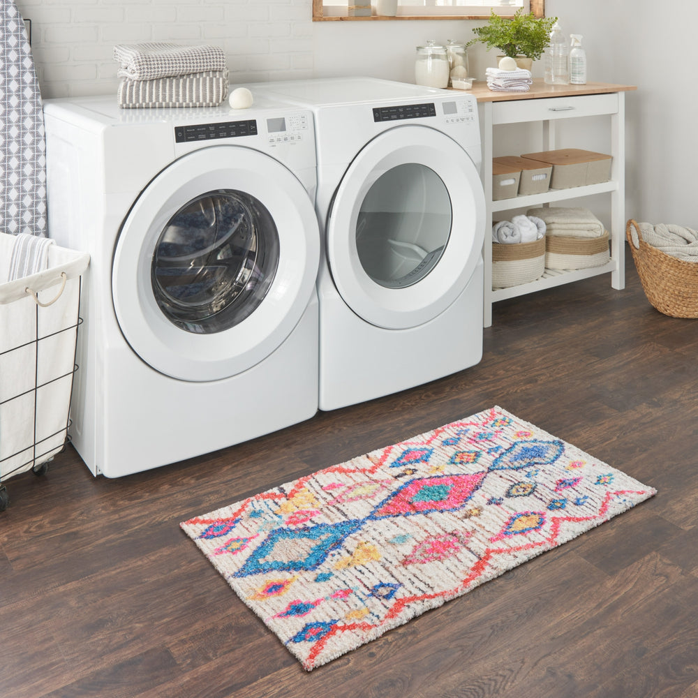 Nourison Rosedale RDL20 Yellow 605 Area Rug