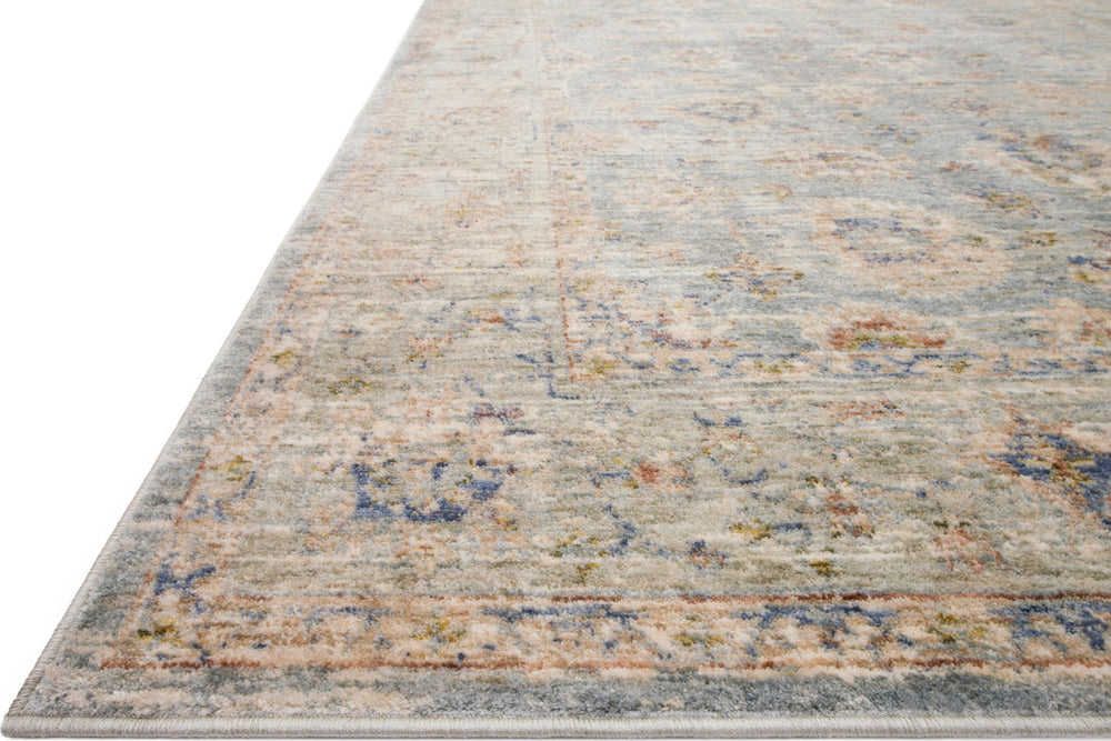 Loloi Revere REV-09 Light Blue/Multi Area Rug Lifestyle Image Feature