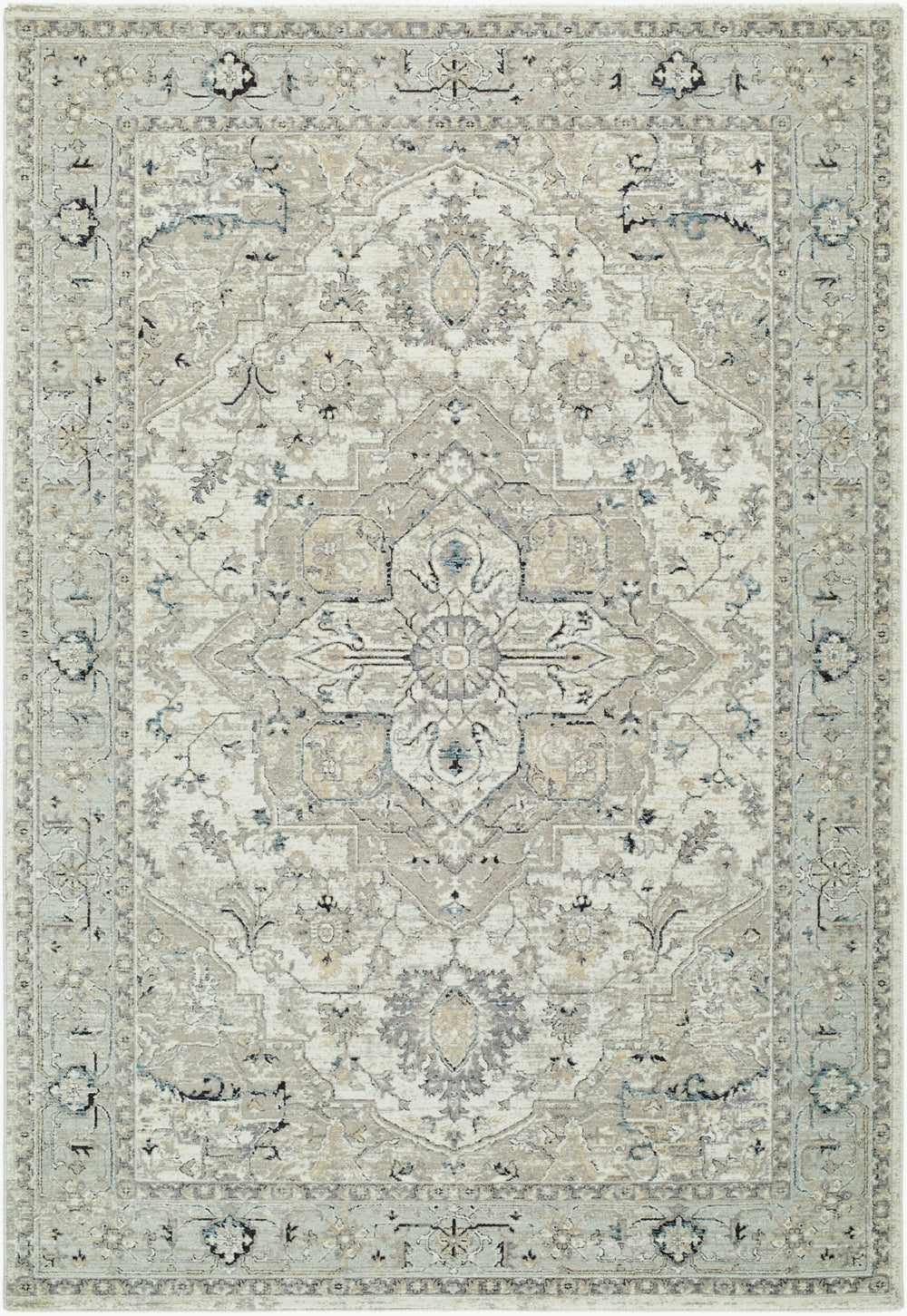 Livabliss Reflection RFL-2303 Ivory Area Rug