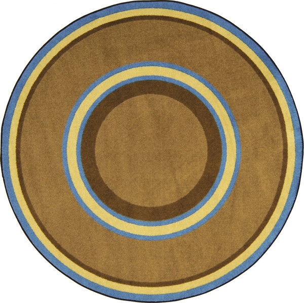 Joy Carpets Kid Essentials Ripples Chocolate Area Rug Incredible Rugs