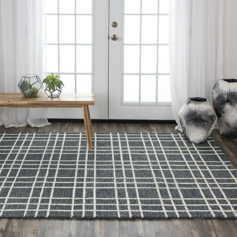 Alora Decor x Rizzy Lofton A07104 Grey Area Rug Room Image Feature