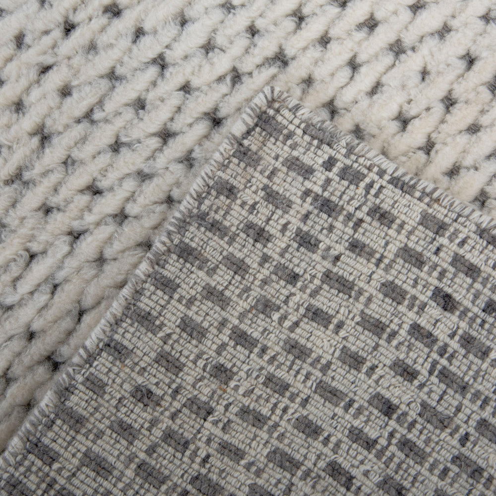 Rizzy Cloud CLD709 Gray Area Rug Room Image Feature