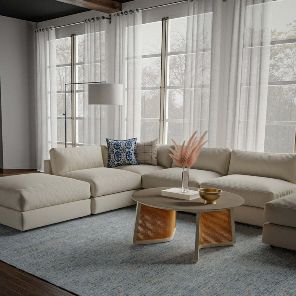Rizzy Cosgrove CSG111 Light Blue Area Rug Room Image Feature