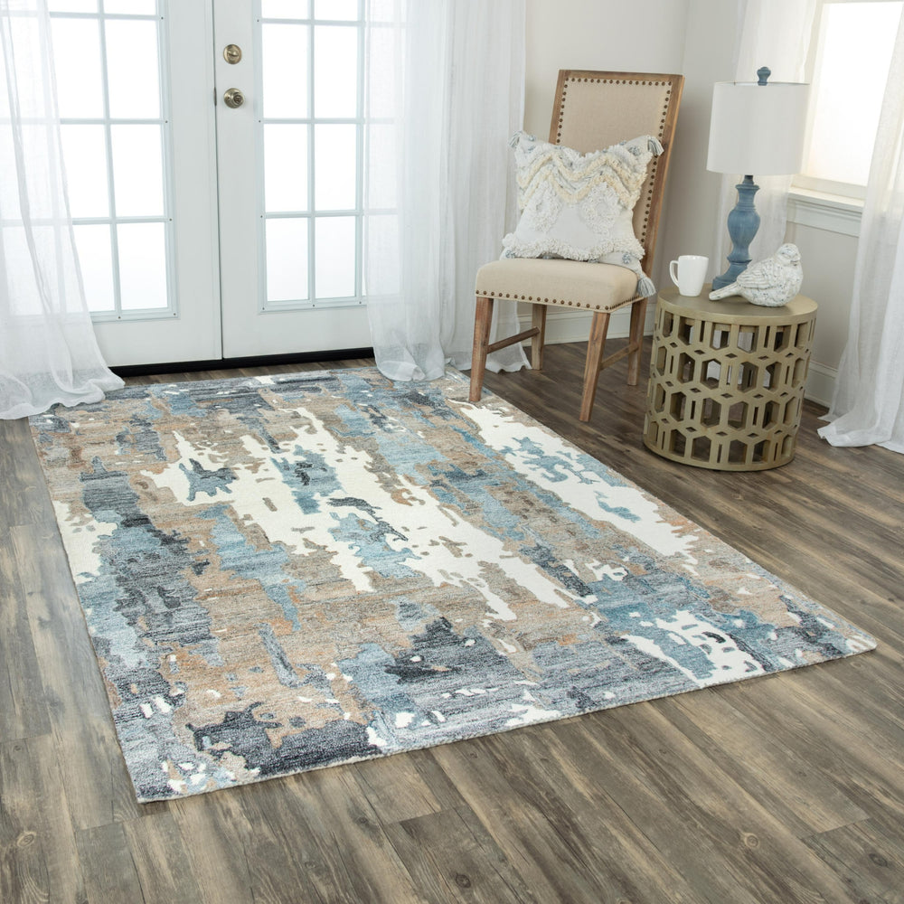 Rizzy Essence ESS107 Sand Area Rug Room Image Feature
