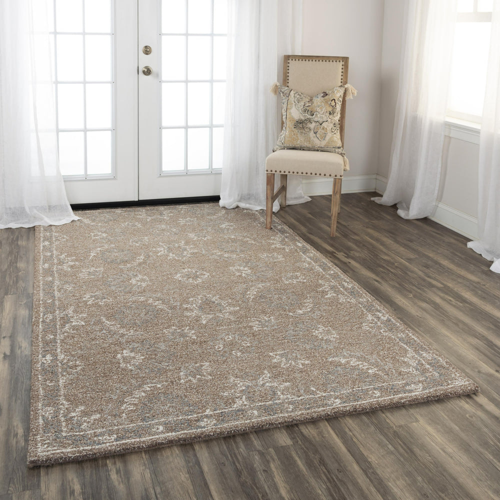 Rizzy Harmony HMY981 Brown Area Rug Room Image Feature