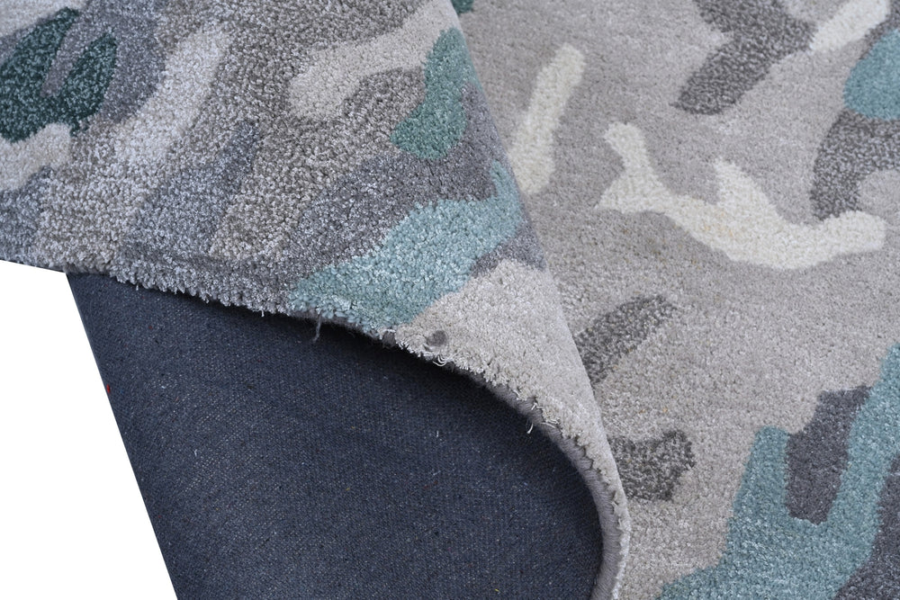 Rizzy Kinetic KIN771 Gray / Multi Area Rug Room Image Feature