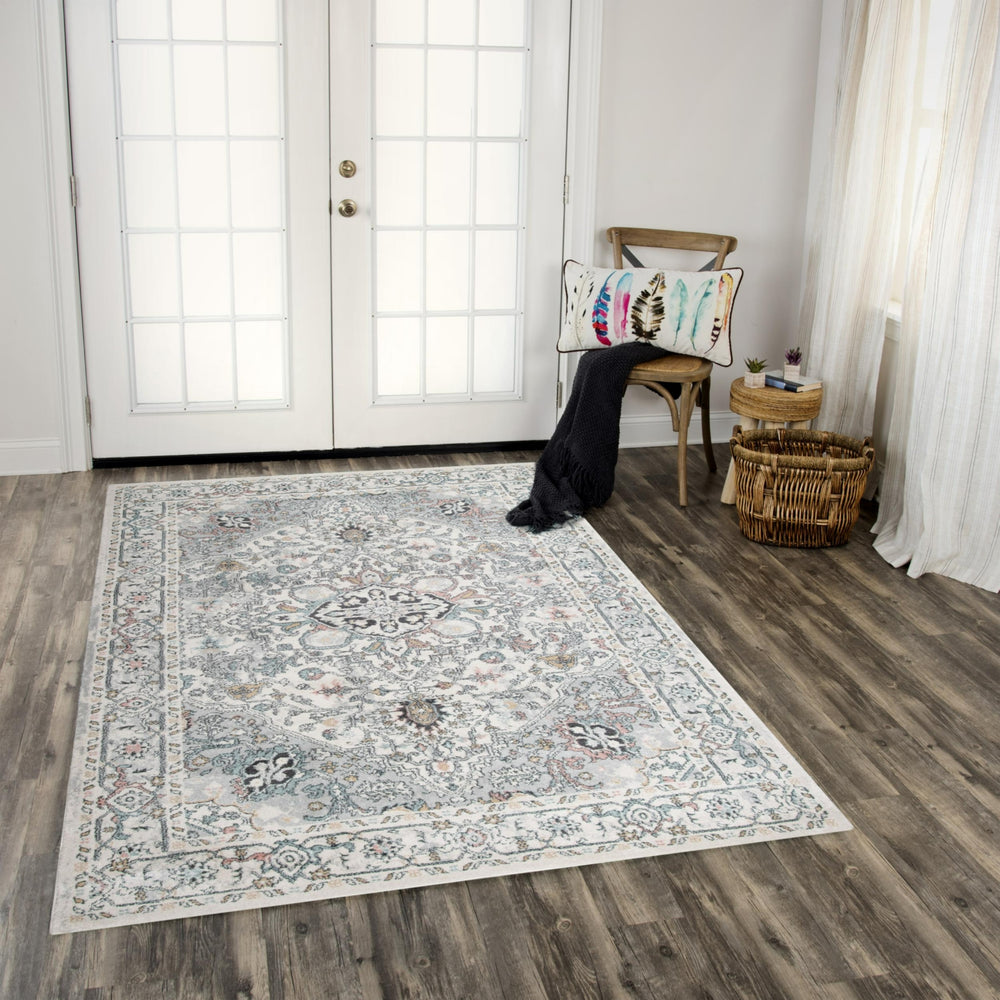 Rizzy Odyssey ODY840 Ivory Area Rug Room Image Feature