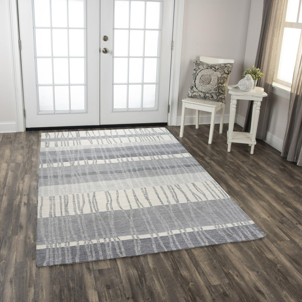 Rizzy Taylor TAY889 Gray Area Rug Room Image Feature