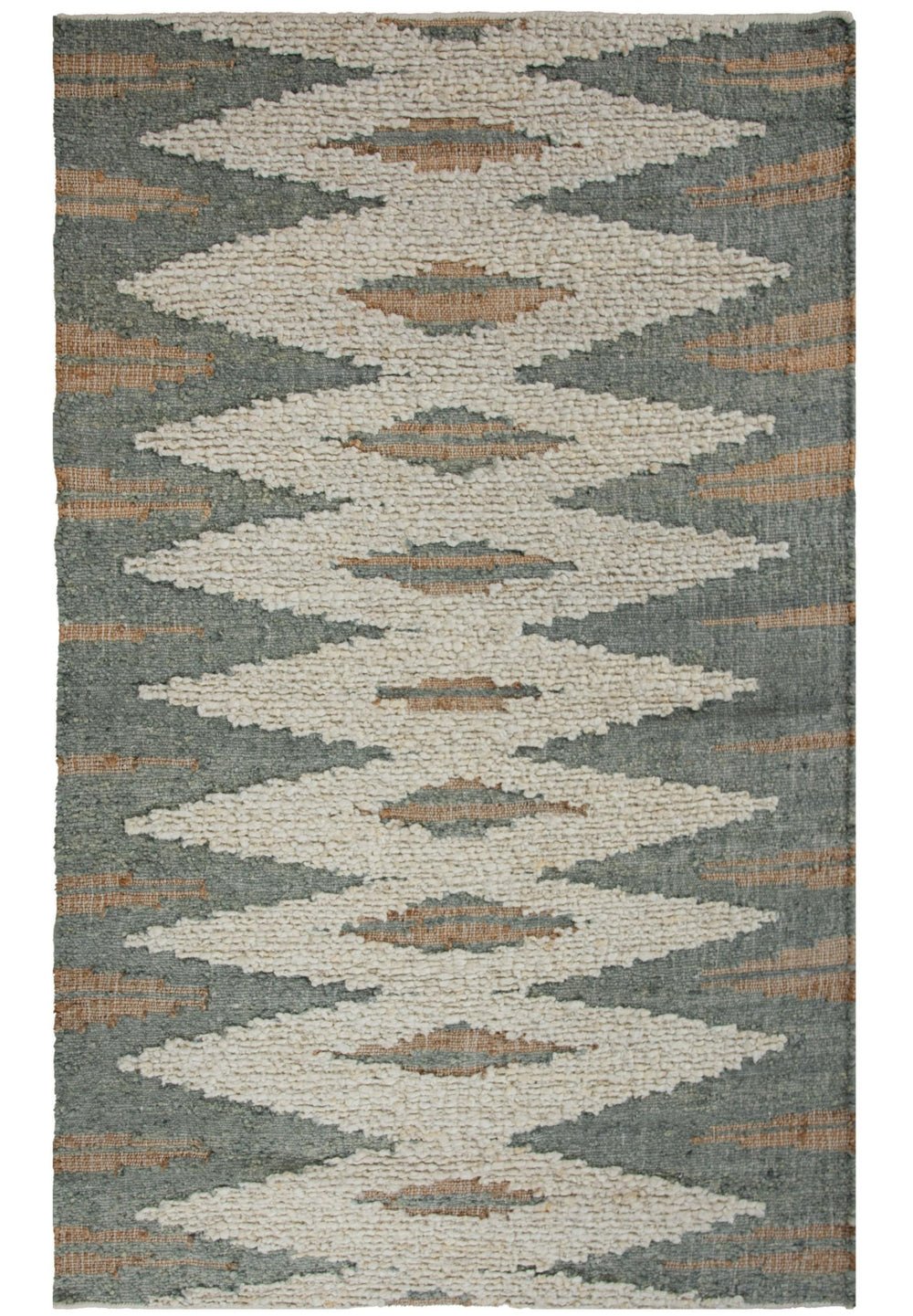 Rizzy Tundra TUN205 Green/Ivory Area Rug