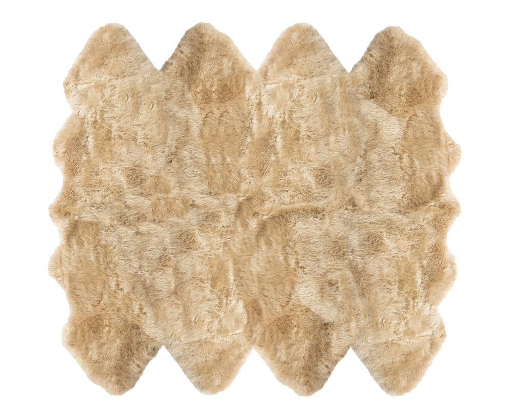 Auskin Long Wool Sheepskin Premium Nappa Area Rug