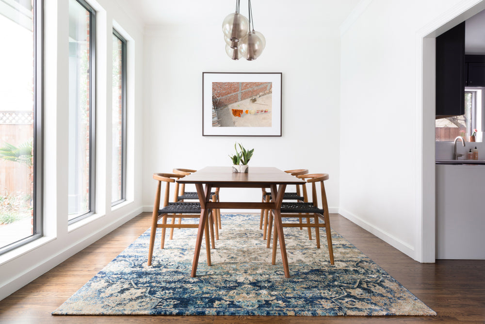 Loloi Anastasia AF-06 Blue / Ivory Area Rug Roomscene Feature
