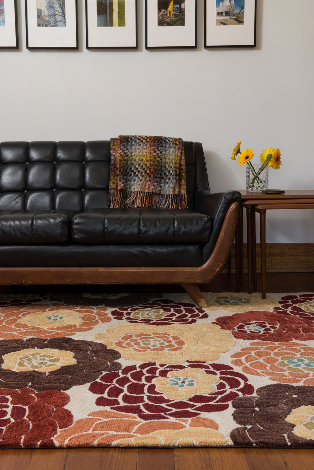 Loloi Gabriella GB-04 Rust / Multi Area Rug Roomscene Feature