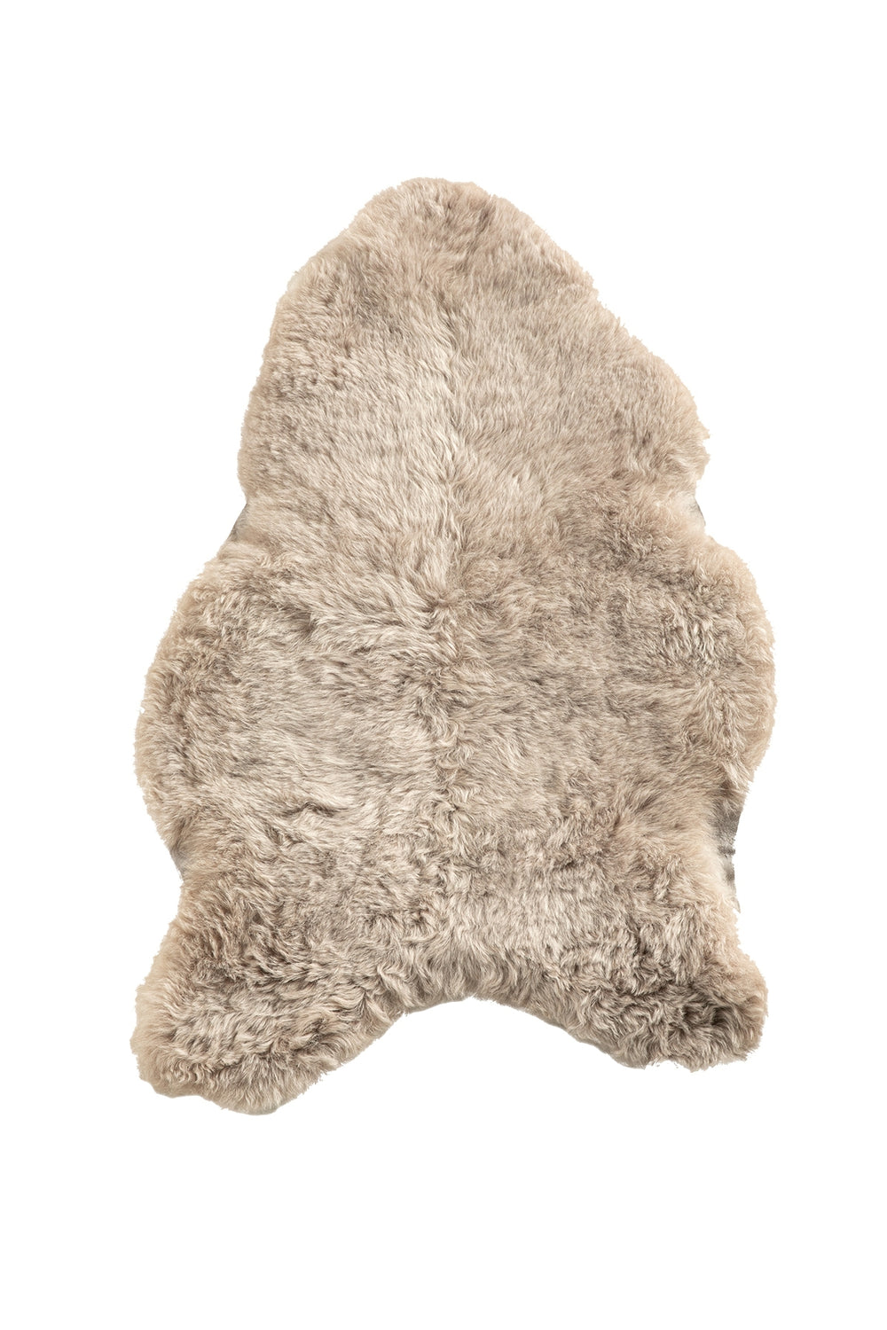 Auskin Arctic Icelandic Sheepskin Shorn Dyed Pumice Area Rug