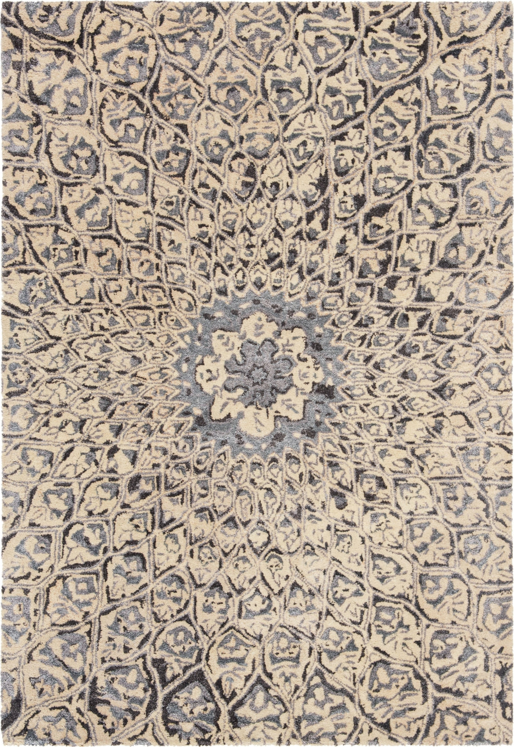 Safavieh Allure ALR419 Ivory/Charcoal Area Rug