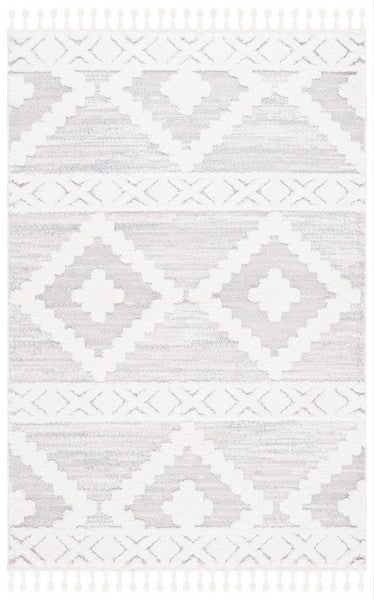 Safavieh Moroccan Tassel Shag MTS640A Ivory/Beige Area Rug