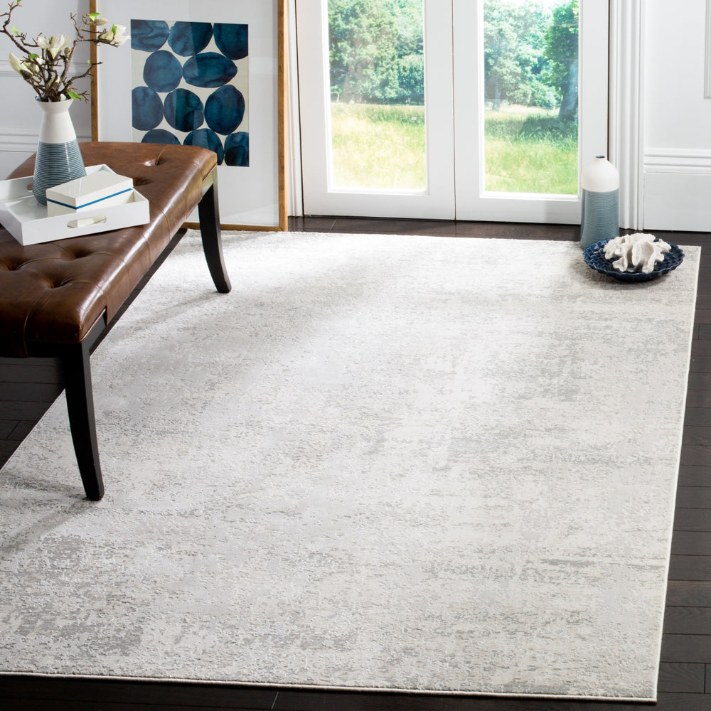 Safavieh Princeton PRN716A Beige/Grey Area Rug Room Scene Feature