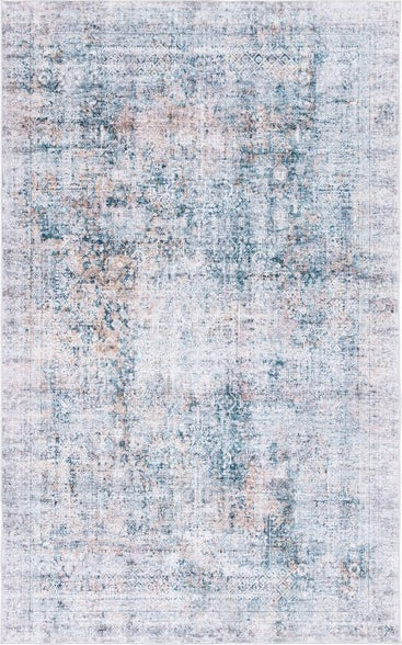 Safavieh Santa Monica STM539 Dark Green/Beige Machine Washable Area Rug