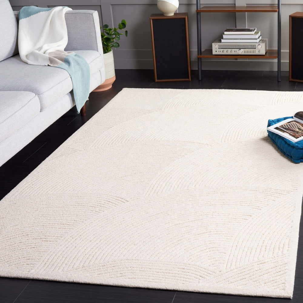 Safavieh Textural TXT105A Ivory Area Rug Room Scene Feature