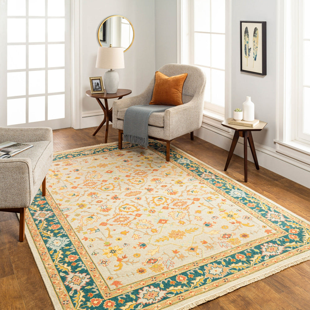 Surya Soumek SMK-103 Area Rug Room Scene Feature